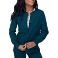 thumbnail image 4 of Sivvan Women's Scrubs Warm-Up Jacket / Front Snaps - Round Neck, 4 of 7