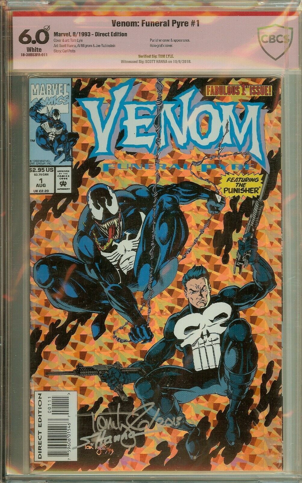 Venom Funeral Pyre #1 CBCS 6.0