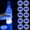 Blue, variant on LED Coaster, Light Up Coasters, LED Coaster Round Flash Cup Mat Sticker Lights LED Bottle Lights Cup Holder Lights for Wine Liquor Bottle, Drinks Party, Bar Party