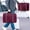Wine, variant on Wine Red Multifunctional Foldable Travel Bag with Trolley Sleeve, 18.89in Long Oxford Cloth Organizer