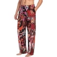 thumbnail image 3 of Scarlet Witch Pajama Pants Drawstring Elastic Waistband Loungewear Comfy Separate Bottoms Sleep PJ Pants for Men Women Medium, 3 of 10