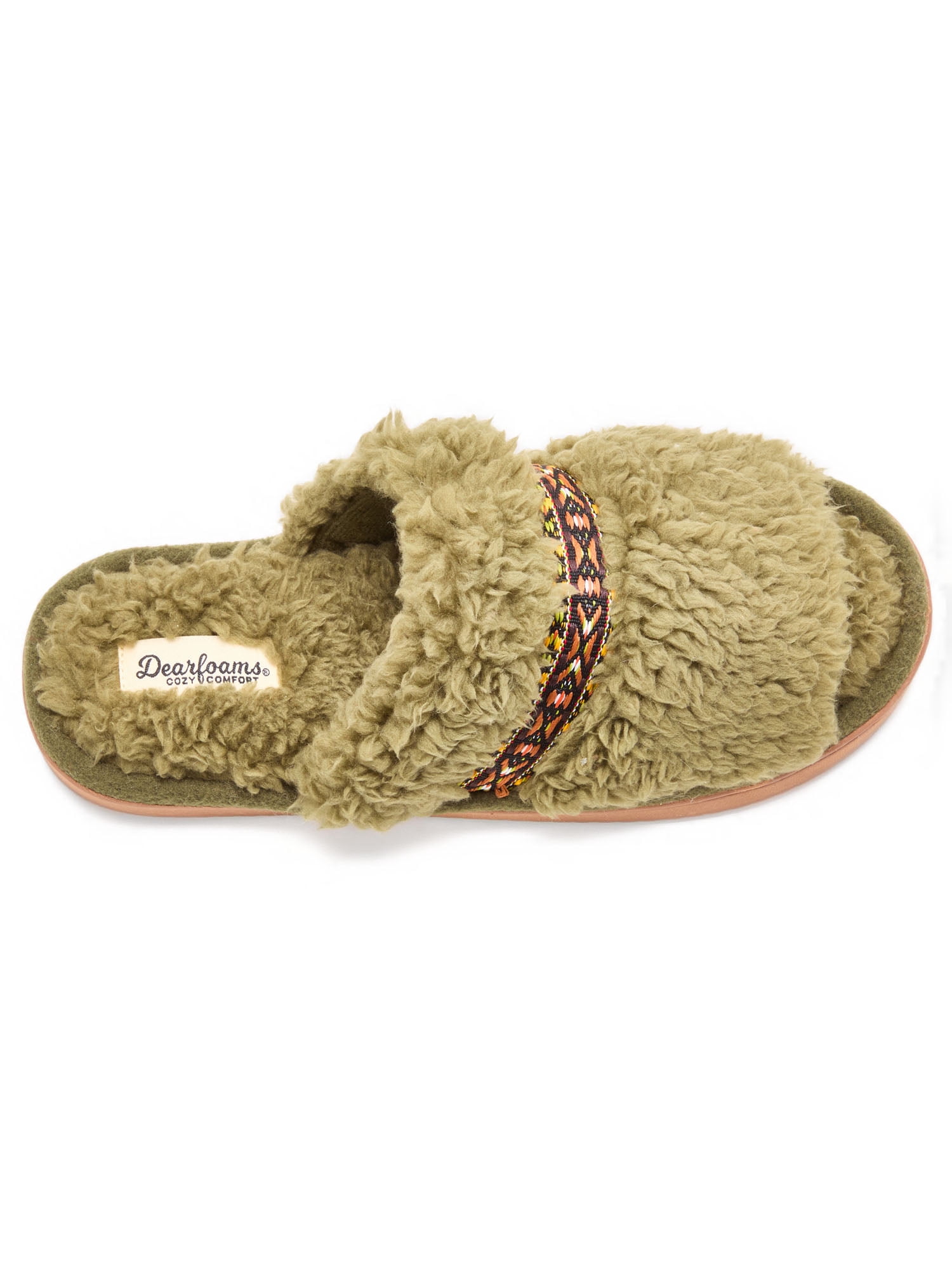 Dearfoams Cozy Comfort Women's Terry Slide Slippers