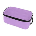 thumbnail image 2 of Bolsa para zapatos de fútbol, organizador de zapatos, lavable, portátil, de 9,65 pulgadas Púrpura, 2 of 8