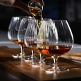 thumbnail image 2 of Whiskey Bourbon Brandy Crystal Glasses Snifter 20oz (Set of 2 or 4), 2 of 8