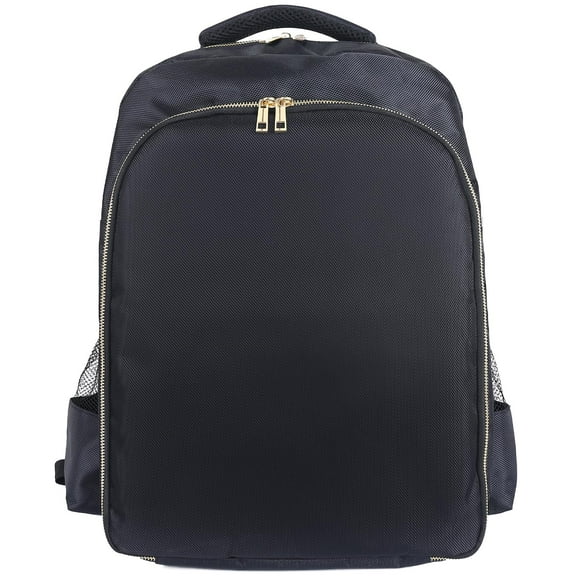 AIHOPESTO Barber Travel Backpack (Black, 17.7 x 12.6 x 7.5 inches), Air Cushion Design, Waterproof, High Capacity for Clippers and Supplies, Black, 17.7" x 12.6"x 7.5", Back
