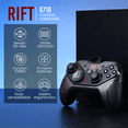 thumbnail image 2 of Control Gamer Redragon Rift G710negro Y Rojo, Conexión Usb, 4 Botones Traseros Personalizables, 2 of 6