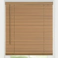 thumbnail image 5 of Cordless Light Filtering Mini Blind - 24 Inch Width, 72 Inch Length, 1" Slat Size - Woodtone - Cordless GII Morningstar Horizontal Windows Blinds for Interior by Achim Home Décor, 5 of 5