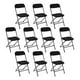 thumbnail image 1 of Pack 10 Pzs Silla Plegable Color Negro Jardin Eventos Nube, 1 of 5