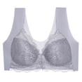thumbnail image 3 of WILLBEST Brasier Maidenform Mujer Sujetador Francés Sin Aros De Acero Para Mujer, Con Cierre Frontal, Espalda En T, Sin Costuras Ni Forro, Talla Grande, Para Busto Grande 275, 3 of 3