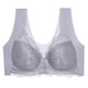 thumbnail image 3 of WILLBEST Brasier Sin Varillas Sujetador Francés Sin Aros De Acero Para Mujer, Con Cierre Frontal, Espalda En T, Sin Costuras, Sin Forro, Talla Grande, Para Busto Grande 274, 3 of 3