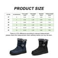 thumbnail image 7 of LAVA Women's Water-Repellent Winter Boots - Plush Lined, Non-Slip Snow Boots(Navy, 8), 7 of 7