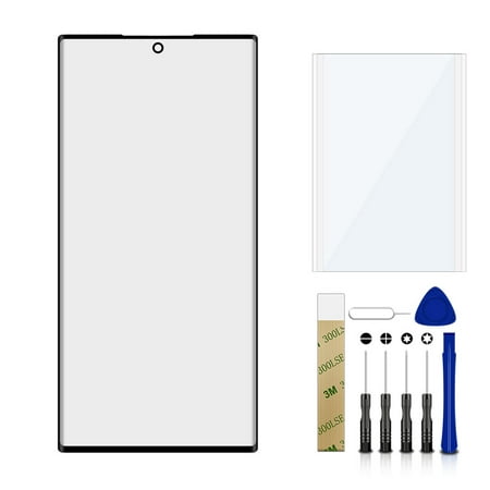 For Samsung Galaxy Note 10 N970 N970U SM-N970U Replacement Front Outer Glass Lens Screen Tool