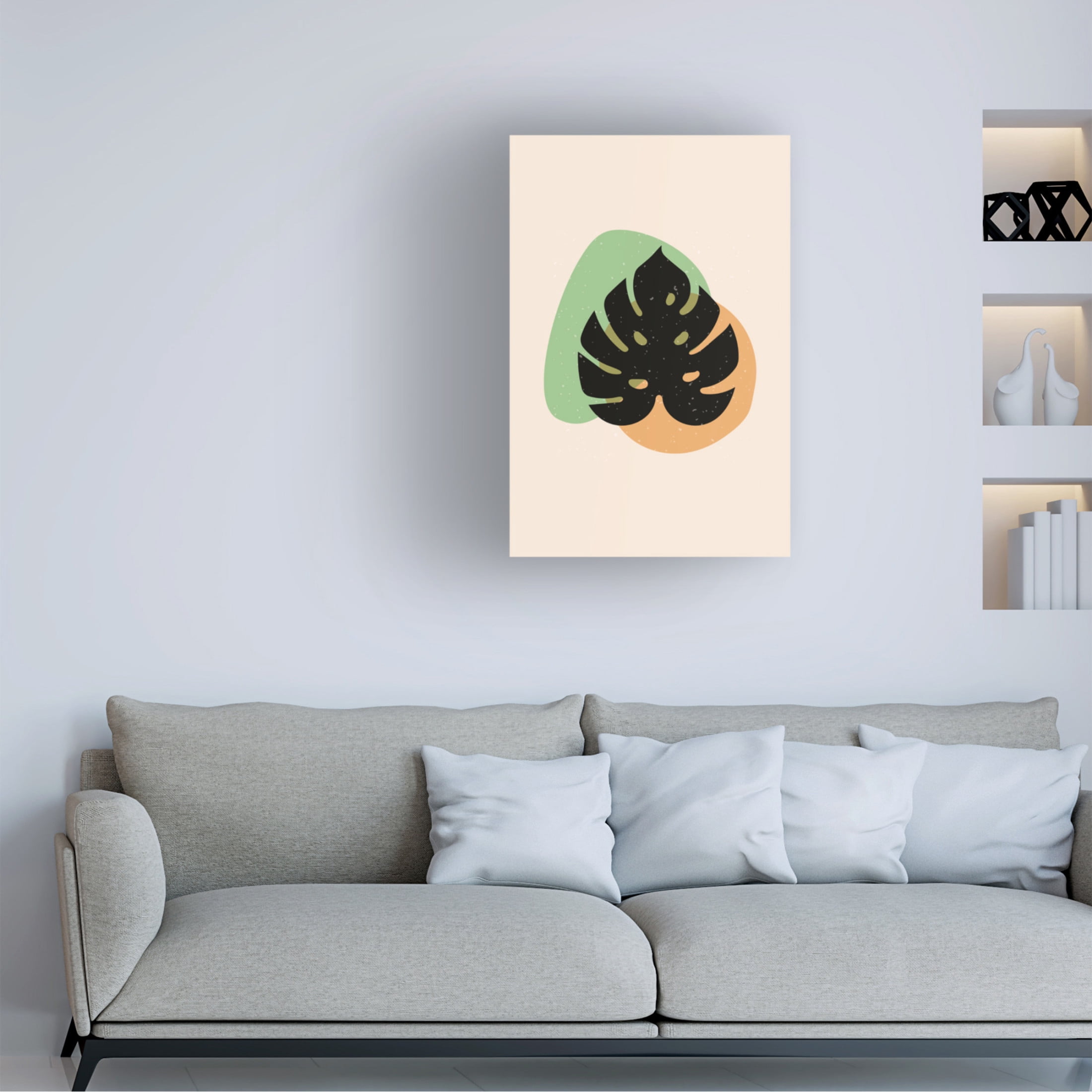 Trademark Fine Art jay stanley Abstract Botanical 2 Canvas Wall Art