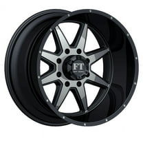 20X14 8-165 OFF ROAD FT-2 MACHINE FACE/BLACK -76/130.6