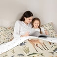 thumbnail image 5 of Castle Fairy Boys Girls Mallard Duck Deer Full Size Comforter Sets 3-Piece,Fishing And Hunting Bedding Comforter Set,Jungle Animal Lightweight Bedding Sets,Microfiber Bedroom Decor,Reversible, 5 of 8