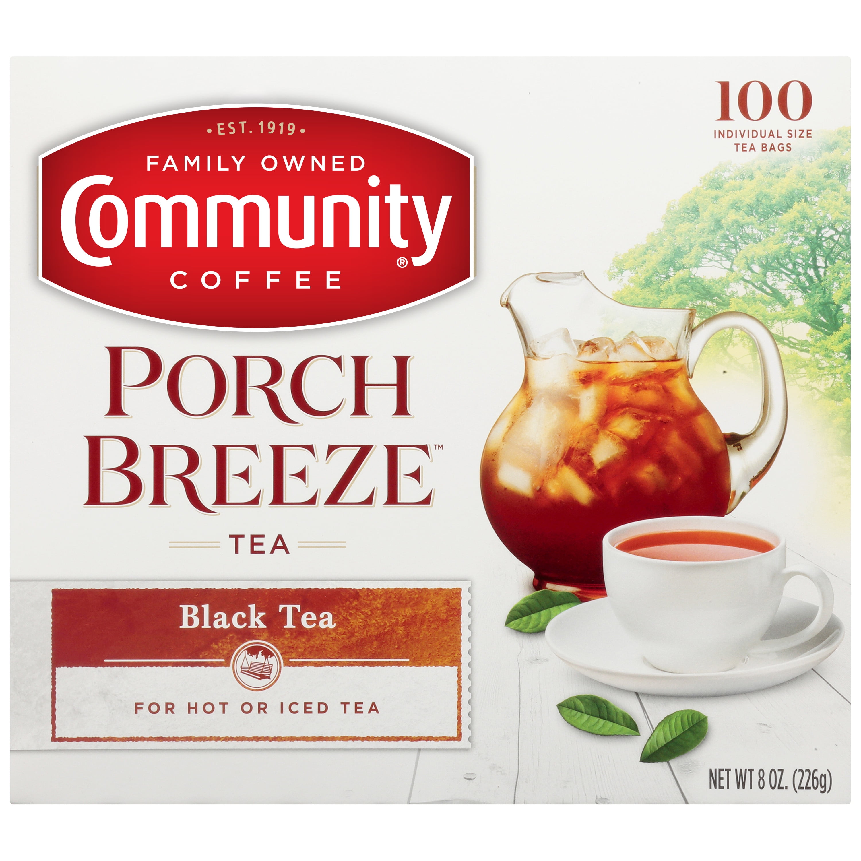 Community Coffee Black Tea 100 ct Box