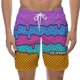 thumbnail image 1 of WILLBEST Pantalones Cortos Casuales para Hombre, para Playa, Natación y Entrenamiento, Diseño Elegante con Cordones y Estampado de Hielo Derretido para Cada Temporada., 1 of 5
