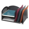 thumbnail image 2 of Safco - Sorter - 6 compartments - black powder coat, 2 of 2