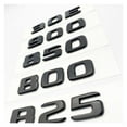 thumbnail image 4 of Glossy Black Letters B25 30E 900 850 800 700 ABS Emblem Fit For Mercedes Fit For Benz Brabus E W212 W213 Car Trunk Badge Logo Sticker, 4 of 6