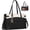 BlackWhite, variant on 15.6 inch Lunch Tote Bag for Women Laptop Bags with Insulated Lunch Compartment Teacher Work Bag for Office Travel,BlackWhite