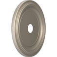 thumbnail image 2 of Ekena Millwork 22"OD x 3 1/2"ID x 1 1/2"P Traditional Thermoformed PVC Ceiling Medallion (Fits Canopies up to 13 1/2"), Metallic Silver, 2 of 10
