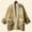 2, variant on Oriental Art Printed Haori Kimono Shrug, Open‑Front Loose 3/4 Sleeve Casual Short Outerwear
