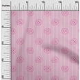 thumbnail image 1 of oneOone Silk Tabby Fabric Dot & Stripe Block Decor Fabric Printed BTY 42 Inch Wide, 1 of 4