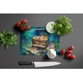 thumbnail image 4 of Treasure Chest Glass Cutting Board Large 12 in x 15 in, 4 of 5