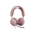 thumbnail image 4 of LOGITECH ZONE WIRED 2 FOR BUSINESS (TEAMS VERSION) ROSE, 4 of 12