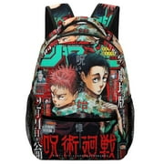 Jujutsu Kaisen Kid School Backpack Bookbag Casual Daypack Travel Backpacks for Boys Girls