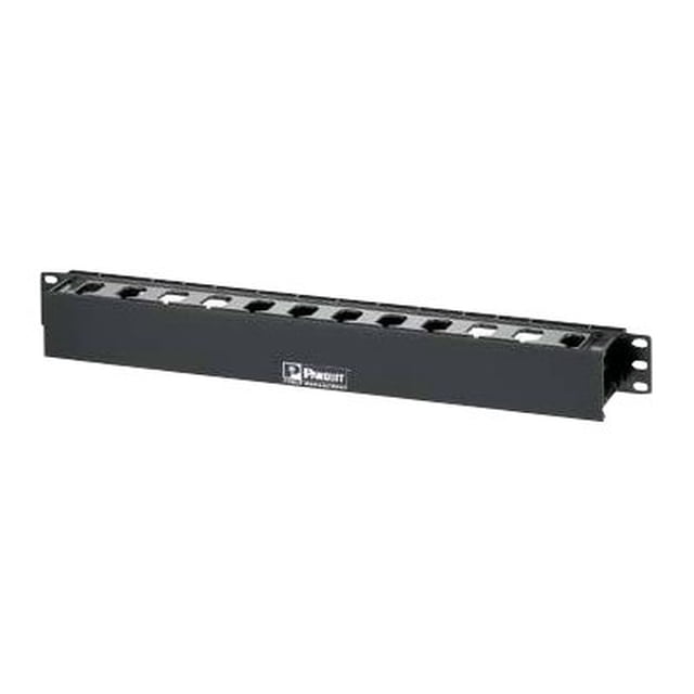 Panduit WMPLFSE Horizontal Cable Manager, Black