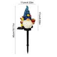 thumbnail image 5 of AZXY Solar Christmas Gnome Garden Stake Lights, Resin Gnome Figurine Yard Stake, Auto On Off Waterproof Outdoor Landscape Light, Festive Christmas Ornament for Lawn Patio Walkway Garden Decor, 5 of 6