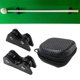thumbnail image 3 of 2 uds. Comprobador de rectitud de billar con funda de transporte herramienta de detección de rectitud portátil duradero para , negro DYNWAVEMX Comprobador de rectitud, 3 of 8