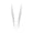 B, variant on 3PCS Metal Circular Knitting Needle with Wire Stainless Steel Circular Weaving Needle for Sock Blankets Hat Weaving