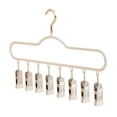 thumbnail image 5 of Sock Drying Rack Clothes Hanger Laundry Dryer Holder Stainless Steel Material for Dorm Rooms and Apartments, 5 of 7