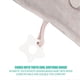 thumbnail image 3 of Doudou pour nouveau-né, peluche apaisante, mouchoir, serviette douce pour bébé, couverture, éléphant gris, 3 of 4