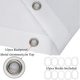 thumbnail image 5 of Cortinas de ducha de playa tropical 150x180cm estrellas de mar y caracolas en cortinas de baño de arena blanca con ganchos, poliéster impermeable anti molde decoración de baño Feliz Sencillez, 5 of 5
