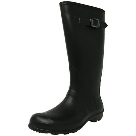 Kamik Women's Olivia Black Knee-High Rubber Rain Boot - 6M