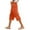Orange, variant on Lixiuxyad Casual Sweatpants Women’s Solid Color Elastic Waist Loose Fit Side Button Functional Three Quarter Casual Pants Green