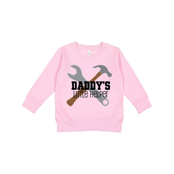 Inktastic Daddy's Little Helper Tool Set Toddler Sweatshirt