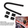 thumbnail image 4 of Stainless Steel Flexible Radiator Hose Kit, Efficient Cooling Leakproof Flexible Radiator Hose Stainless Steel Universal Water Hoses Adapter, 36in Length Coolant Radiator Hose Kit, 4 of 7