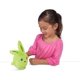 thumbnail image 2 of SBSGV Sunshine Rabbit Rabbit Blabbers - Juguete brillante, lindo muñeco de peluche para niños y adultos, verde 20 cm, 2 of 3
