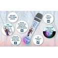 thumbnail image 4 of Disney Frozen 2 Bluetooth Karaoke Microphone with Party Lights, 4 of 7