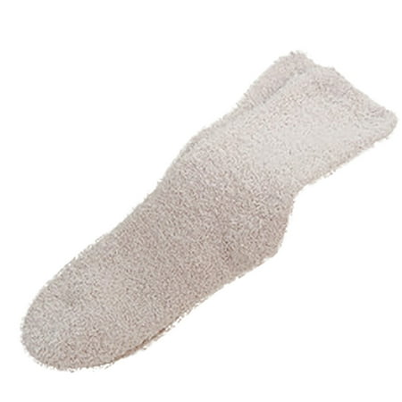 

Noarlalf Socks for Women Home Women Girls Soft Bed Floor Socks Fluffy Warm Winter Pure Color Womens Socks