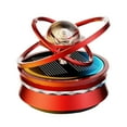 thumbnail image 2 of Car Air Freshener Solar Energy Rotating Car Perfume, Car Scent for Car Diffuser C-Red, 2 of 8