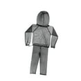 thumbnail image 4 of Combinaison en Filet à Capuche en Maille Protection Corporelle Combinaisons Ghillie Combinaison d'Apiculture Combinaison de Pêche pour Pêche en Plein Air Chasse Randonnée Noir TG TTG, 4 of 8