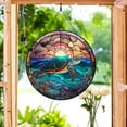 thumbnail image 3 of Hanging Wreath, Colorful Circular Wall Decoration, Window Decoration, Festival Decorations, 16 * 16* 0.4cm Christmas Decorations for Home On 2024, 3 of 9