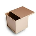 thumbnail image 4 of 0.55LB Non-Stick Loaf Tins, Toast Bread Baking Tins Flat, 4 of 5