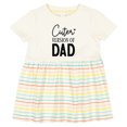 thumbnail image 3 of Inktastic Cuter Version of Dad Girls Baby Dress, 3 of 5
