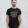 thumbnail image 3 of Tee Hunt Biker Til I Die T-shirt Live to Ride Biker Forever Skull Face Men's Tee, 3 of 5